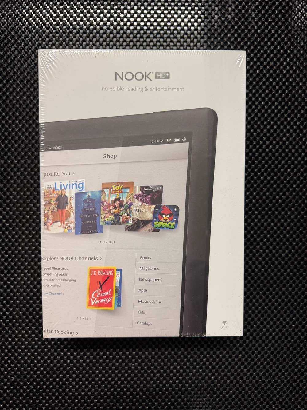 NOS Barnes & Noble Nook HD+ 32GB 9" Tablet Slate BNTV600 New Factory Sealed
